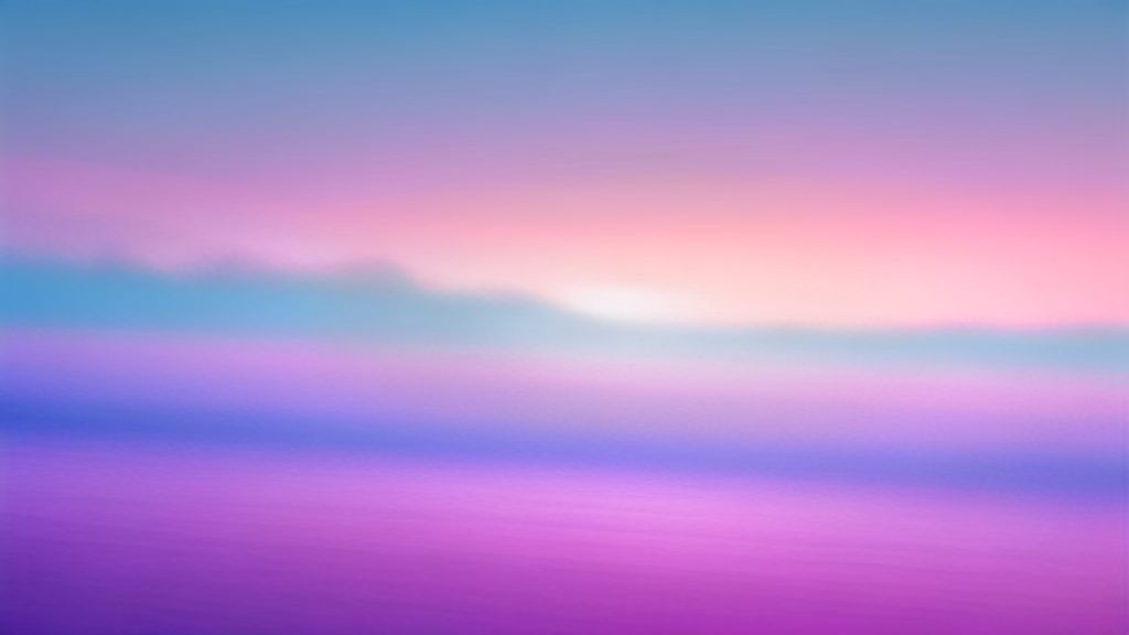 Soft Pastel Waves Blending Peach, Lavender, And Sky Abstract wallpaper